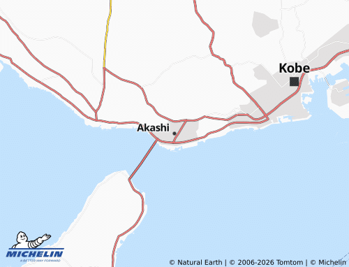 MICHELIN Akashi map - ViaMichelin