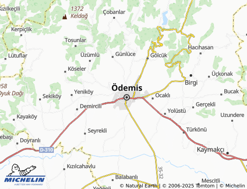 MICHELIN Bengisu map - ViaMichelin