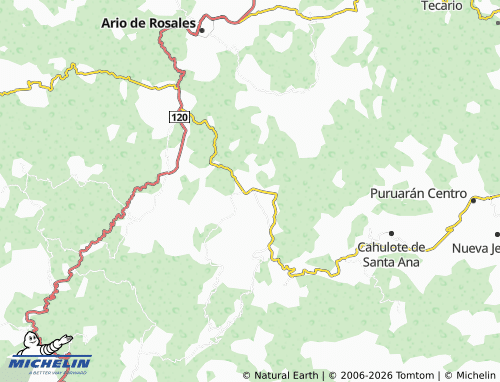 Mapa MICHELIN Urapa - ViaMichelin