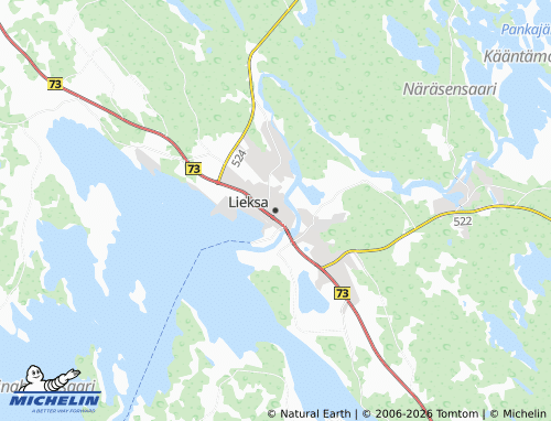 MICHELIN-Landkarte Lieksa - ViaMichelin