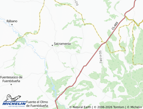 MICHELIN Valtiendas map - ViaMichelin