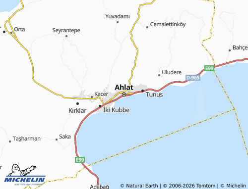 Mappa MICHELIN Ahlat - ViaMichelin