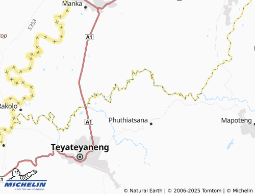 MICHELIN Ha Lebina map - ViaMichelin