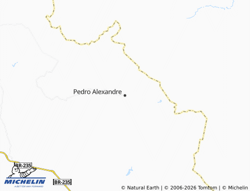 MICHELIN Pedro Alexandre map - ViaMichelin