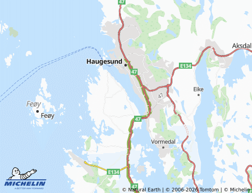 MICHELIN Storasund map - ViaMichelin