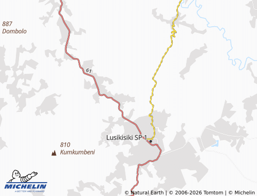 MICHELIN-Landkarte KwaDick - ViaMichelin