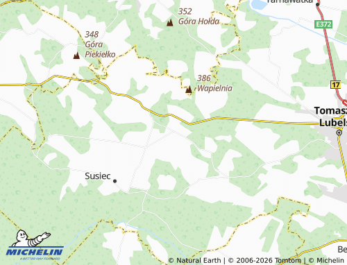 MICHELIN Kunki map - ViaMichelin