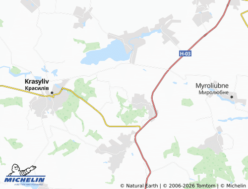 Carte MICHELIN Movchany - ViaMichelin