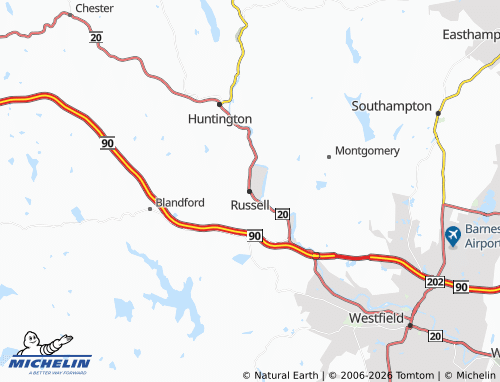Mappa MICHELIN Russell - ViaMichelin