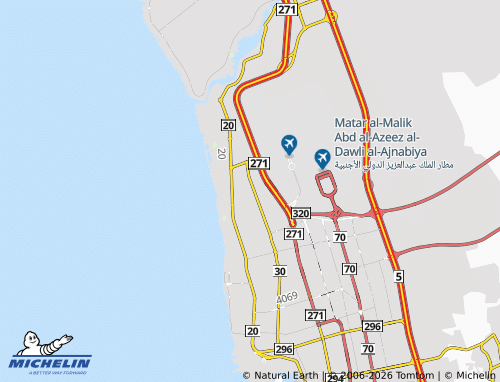 Carte MICHELIN al-Muhammadiyah - ViaMichelin