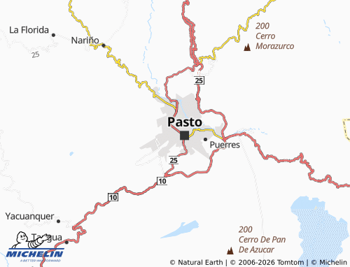MICHELIN Agualongo map - ViaMichelin