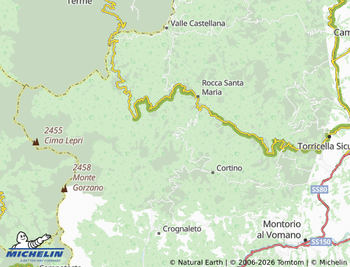 Mappa MICHELIN Caiano - ViaMichelin