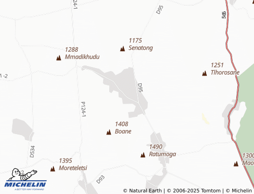 MICHELIN Mabeskraal map - ViaMichelin