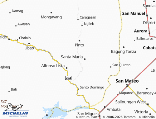 MICHELIN Busilac map - ViaMichelin