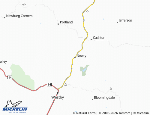 Mapa MICHELIN Newry - ViaMichelin