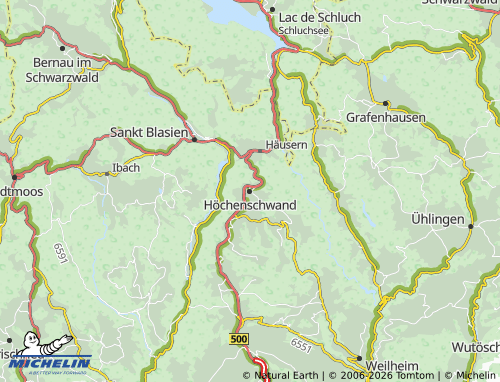 Mapa MICHELIN Höchenschwand - ViaMichelin