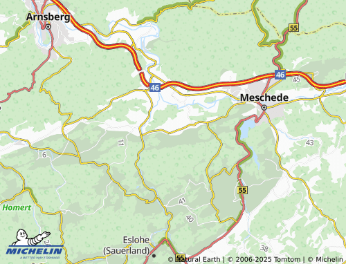 MICHELIN-Landkarte Wallen - ViaMichelin