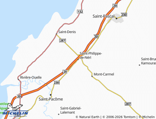 Mapa MICHELIN Saint-Philippe-de-Néri - ViaMichelin
