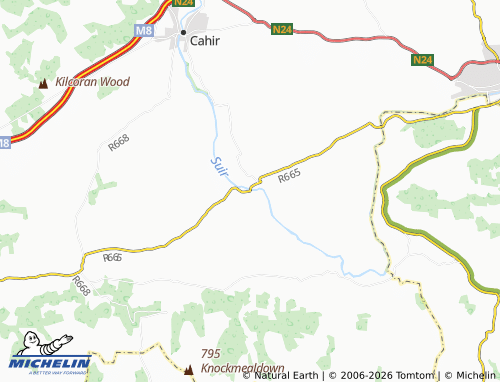 Mappa MICHELIN Ardfinnan - ViaMichelin
