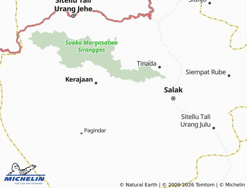 MICHELIN Simerpara map - ViaMichelin