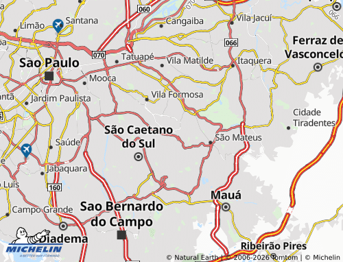 Mapa MICHELIN Sapopemba - ViaMichelin