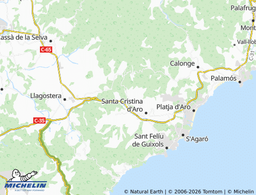 Carte MICHELIN Bell-lloc - ViaMichelin