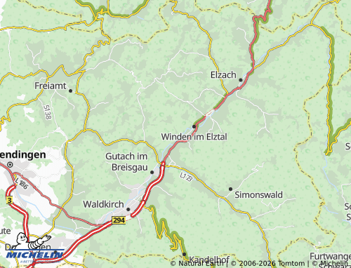 Mapa MICHELIN Schwangen - ViaMichelin