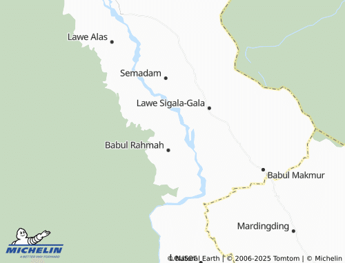 MICHELIN Tuah Mesade map - ViaMichelin
