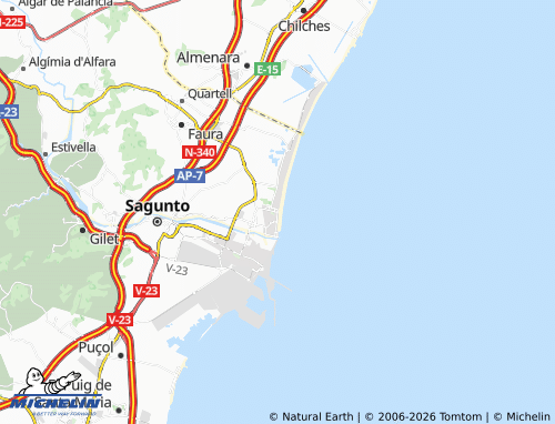 Mappa MICHELIN Nova Canet - ViaMichelin