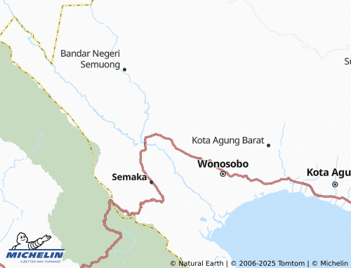 MICHELIN Bandar Sukabumi map - ViaMichelin
