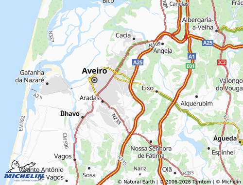 MICHELIN Santa Joana map - ViaMichelin