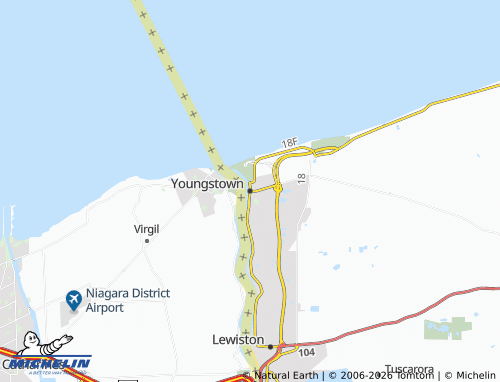 Mapa MICHELIN Youngstown - ViaMichelin