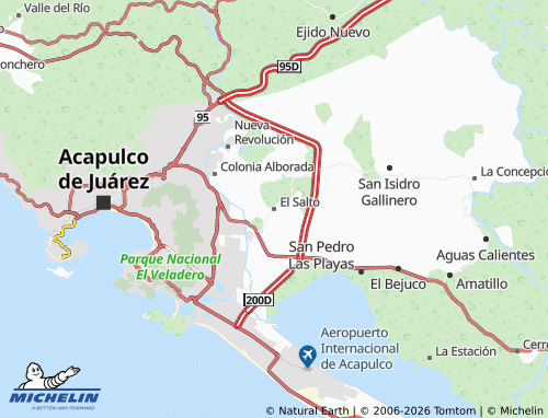 Mapa MICHELIN El Salto - ViaMichelin