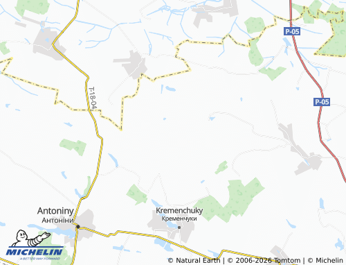 Carte MICHELIN Krasivka - ViaMichelin