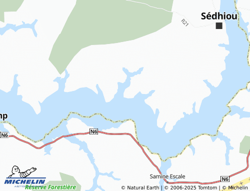 Mappa MICHELIN Tindaba - ViaMichelin
