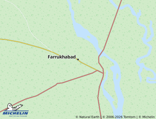 MICHELIN Farrukhabad map - ViaMichelin