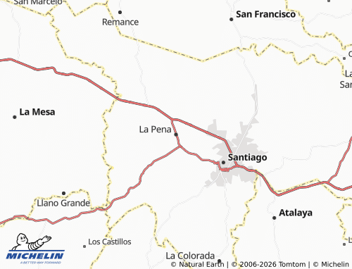 Mappa MICHELIN La Pena - ViaMichelin