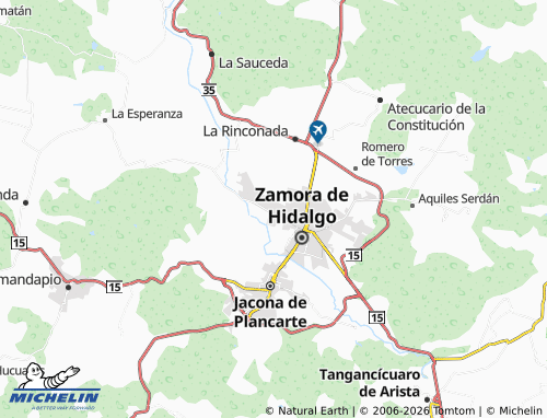 Mapa MICHELIN Casas de Altos - ViaMichelin