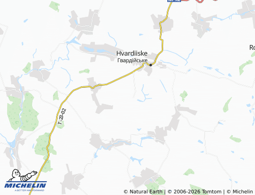MICHELIN Naftulivka map - ViaMichelin