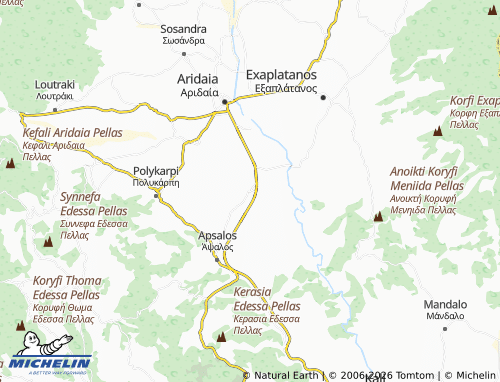 Carte MICHELIN Xifiani - ViaMichelin
