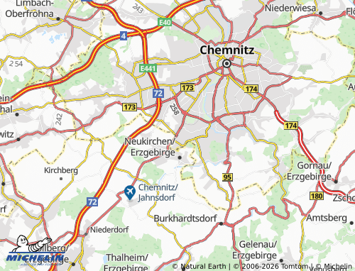 Mappa MICHELIN Hutholz - ViaMichelin