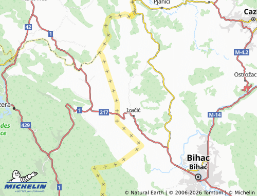 Mappa MICHELIN Vikići - ViaMichelin