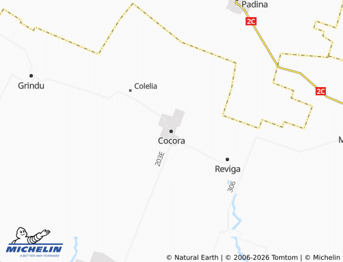 Mappa MICHELIN Cocora - ViaMichelin