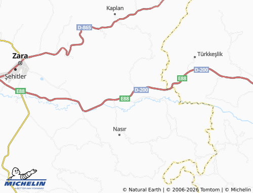 Mappa MICHELIN Tepeköy - ViaMichelin