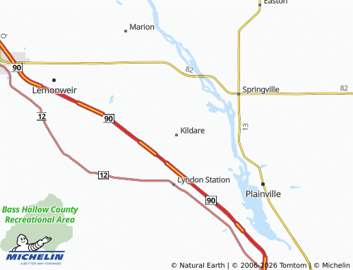 Mappa MICHELIN Kildare - ViaMichelin