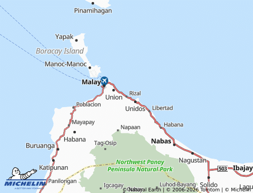 MICHELIN Rizal map - ViaMichelin