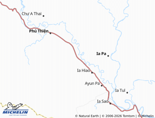 Mapa MICHELIN Ia Peng - ViaMichelin
