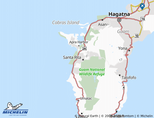 Mappa MICHELIN Agat - ViaMichelin