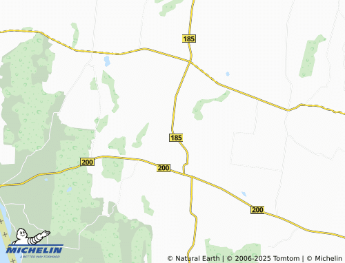 MICHELIN Duonelaičiai map - ViaMichelin