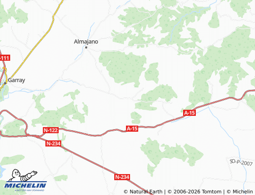 Mapa MICHELIN Arancón - ViaMichelin